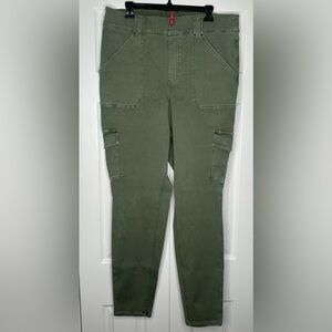 SPANX Women’s Green Cargo Pants - Size 18 Tall